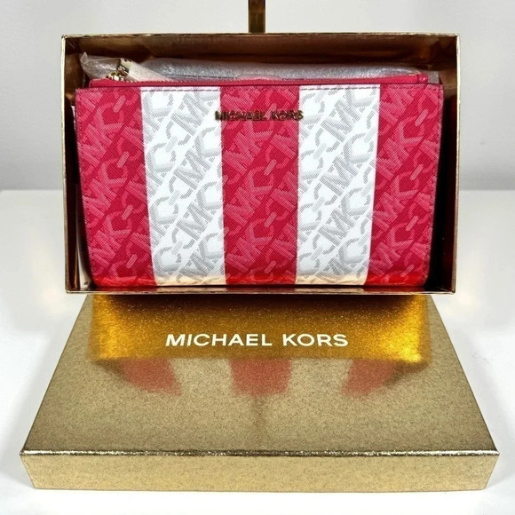 MICHAEL Michael Kors Handbags - NWT Authentic Michael Kors Large Wallet